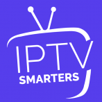Logo de IPTV Smarters Pro APK para Android TV y Fire TV